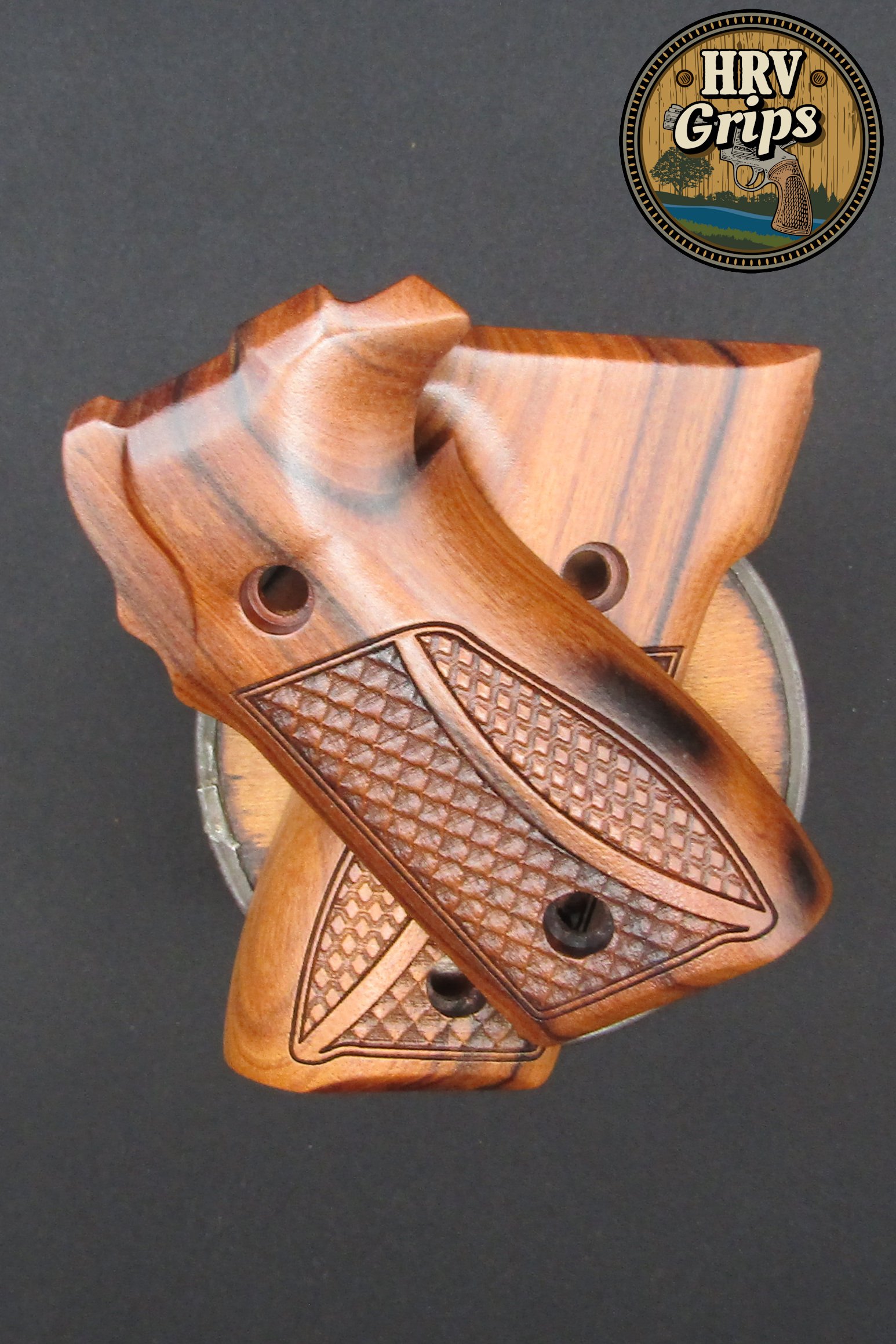Sig Sauer 228/229 — HRV Grips® Pre-Designed Wood, Bonded Ivory